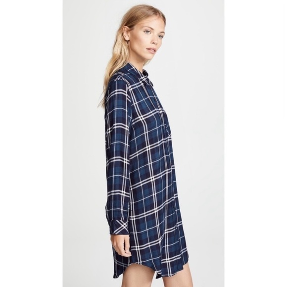 Rails Spruce Plaid Bianca Shirtdress - Picture 2 of 8